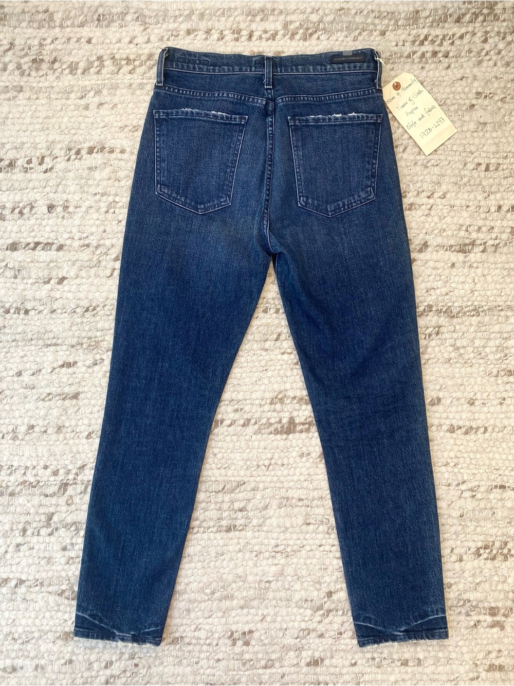 Citizens of Humanity NWT Olivia High Rise Slim Jeans Aspire, Size 27 - Picture 5 of 11